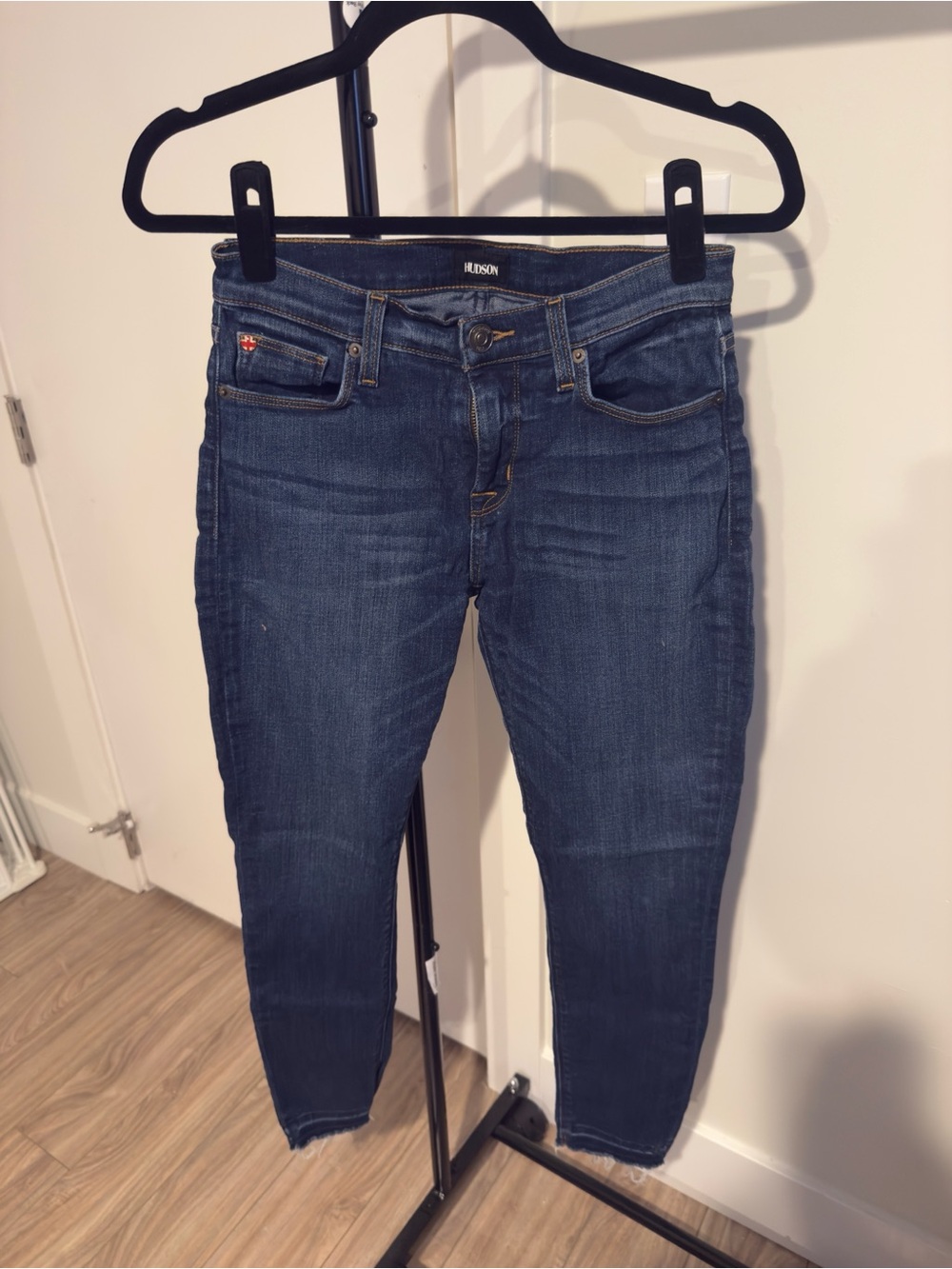 Hudson Natalie Jeans Dark Blue Ankle Skinny Jeans